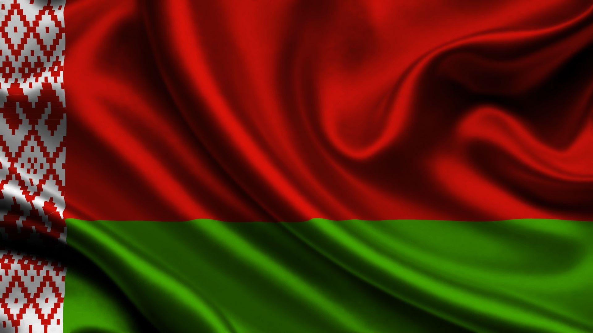 Download Wallpapers Belarus, Satin, Flag Full HD 1080p HD