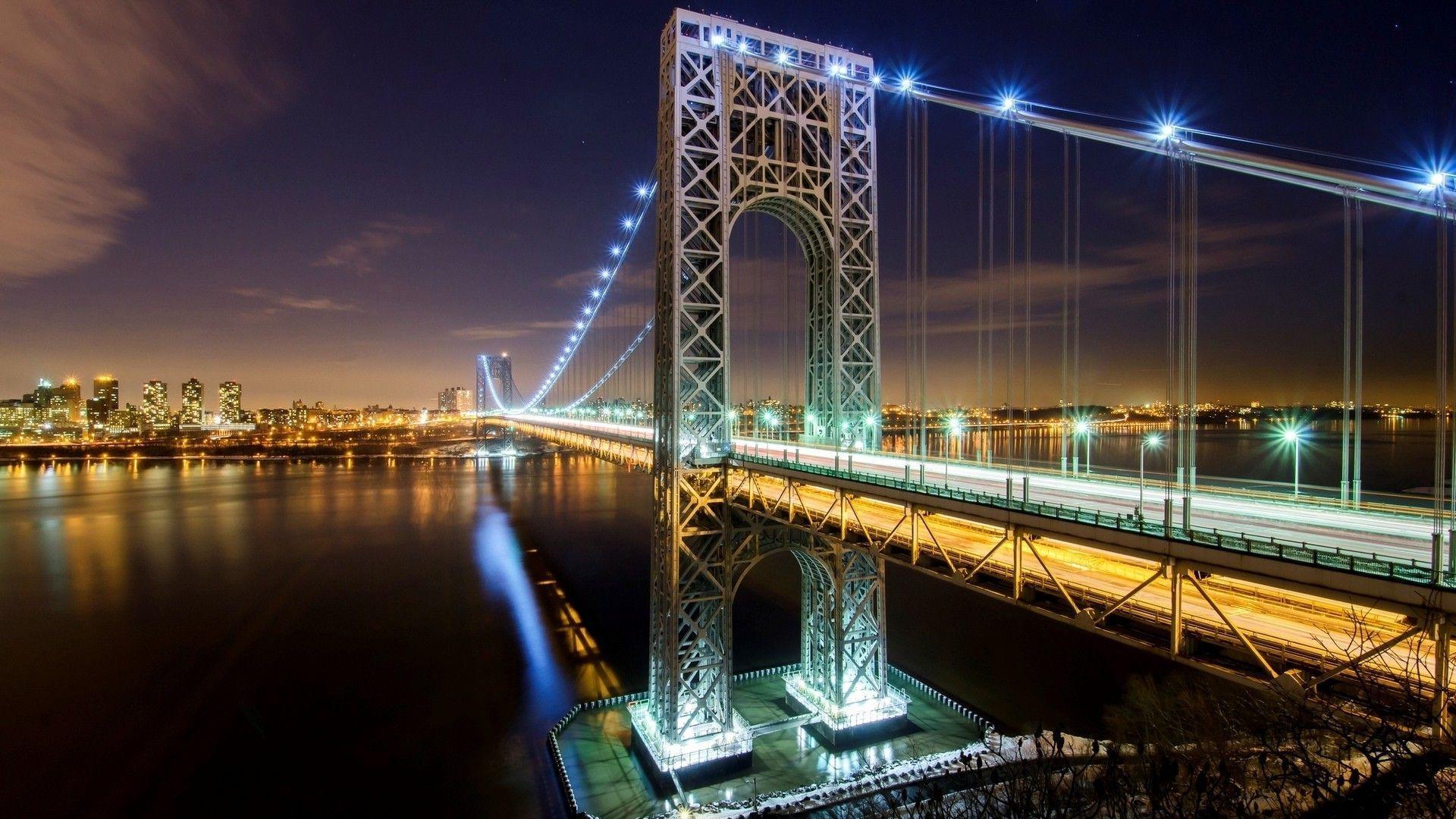 York George washington bridge USA New George World Washington new