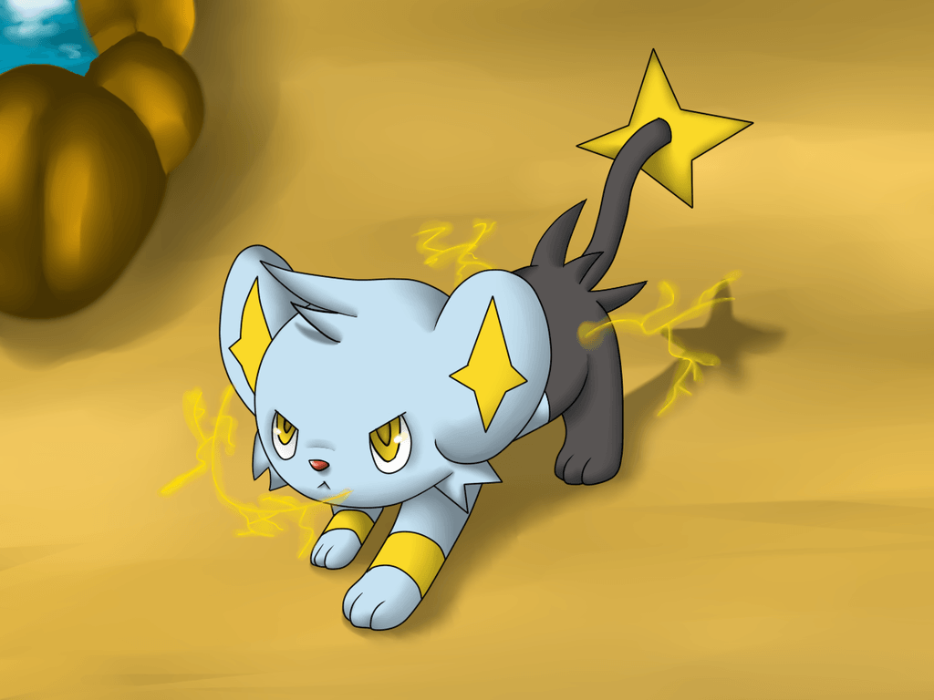 Shinx by Fire