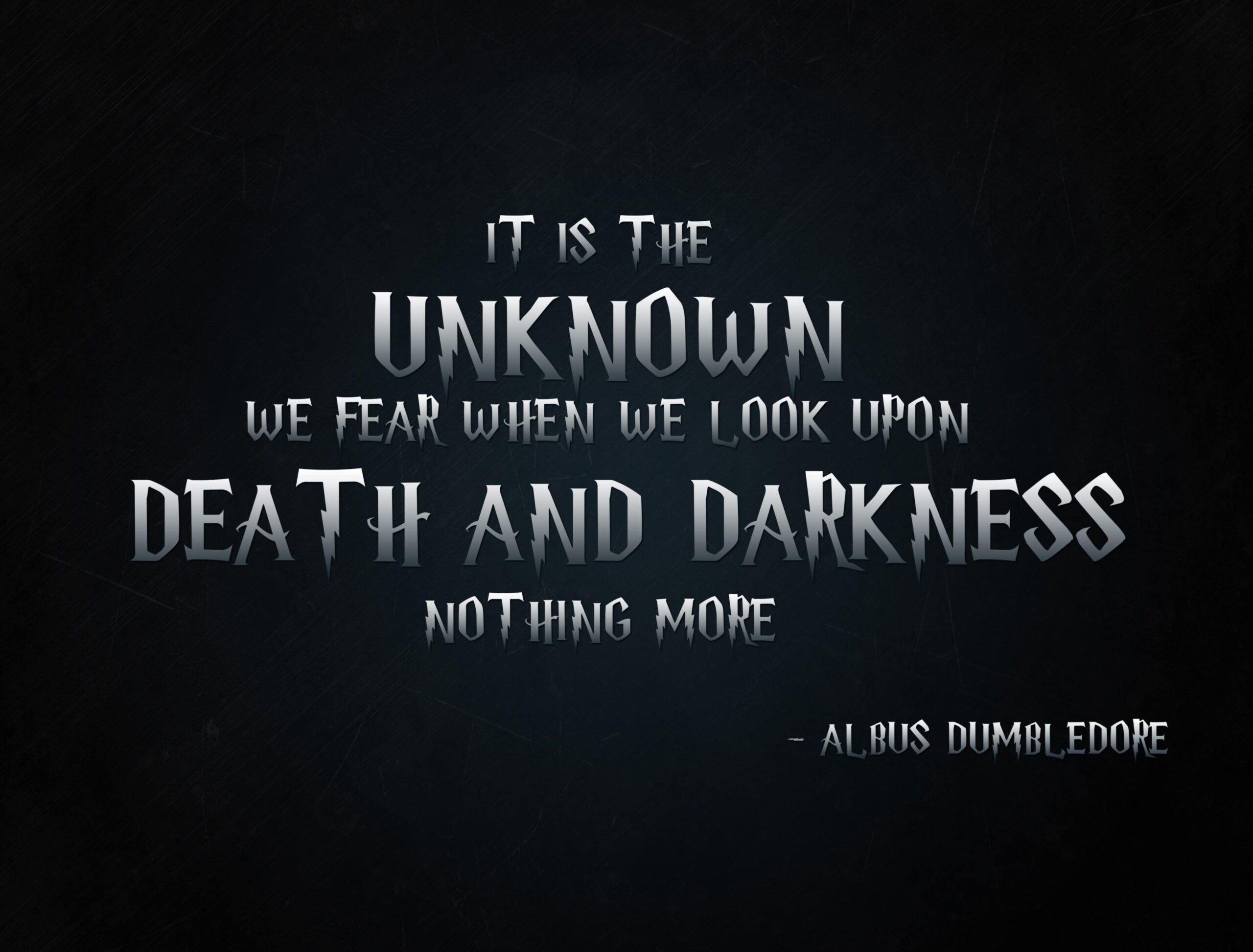 Albus Dumbledore, Harry Potter, Quote, Harry Potter and the Half