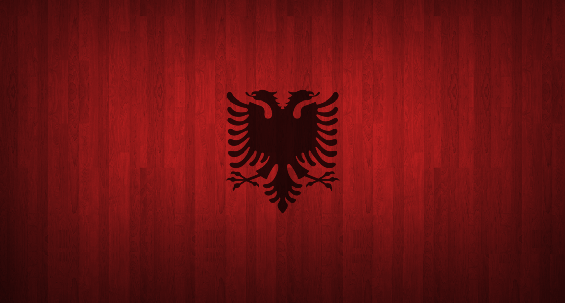 Albanian Wood Flag Wallpapers