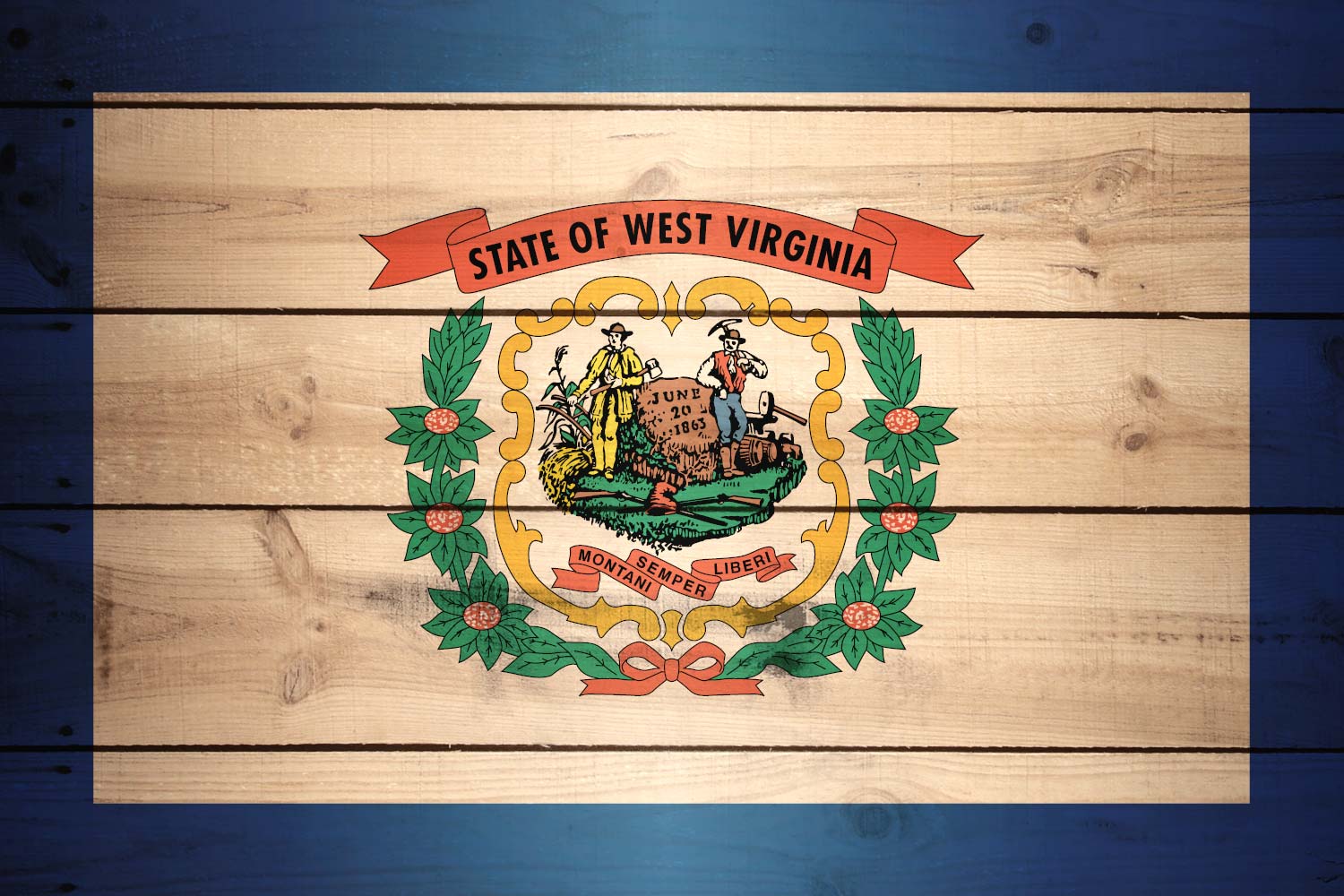 Flag of West Virginia