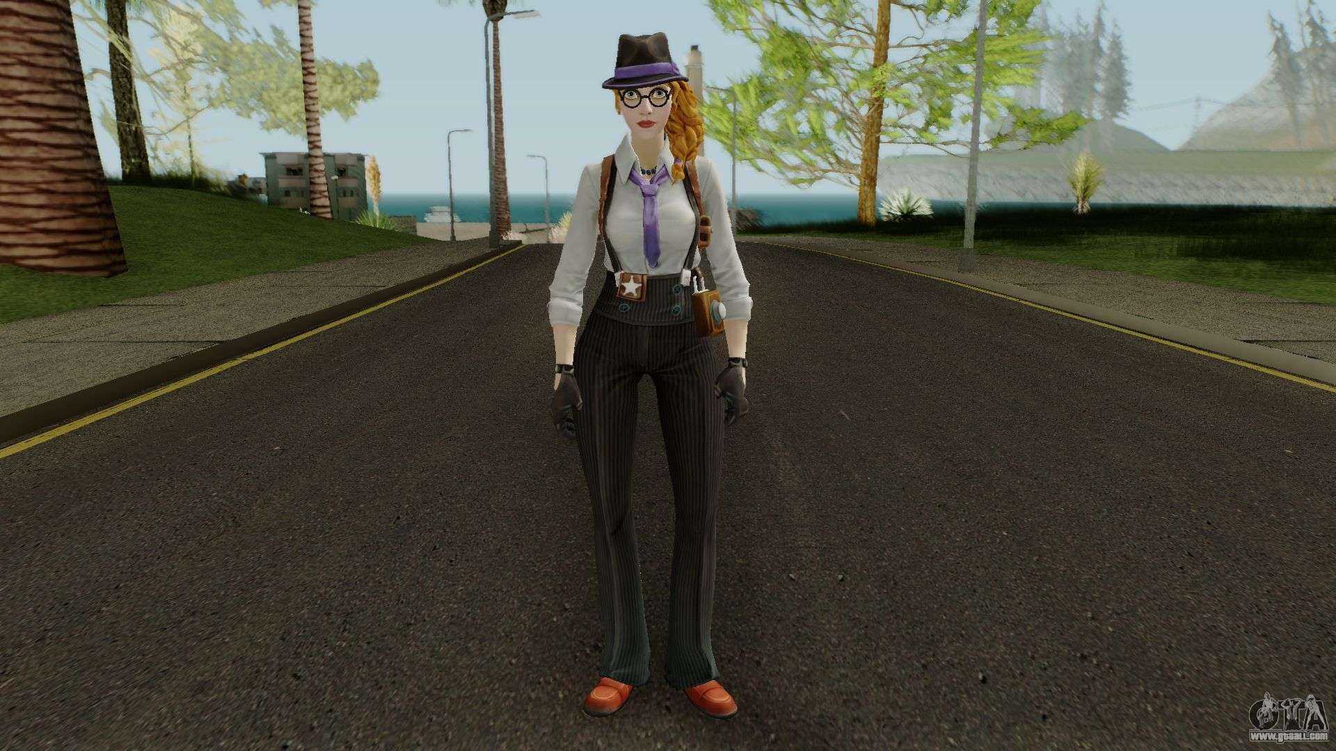 Fortnite: Female Gumshoe for GTA San Andreas