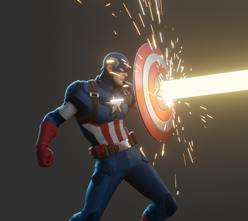 Captain America Fortnite wallpapers