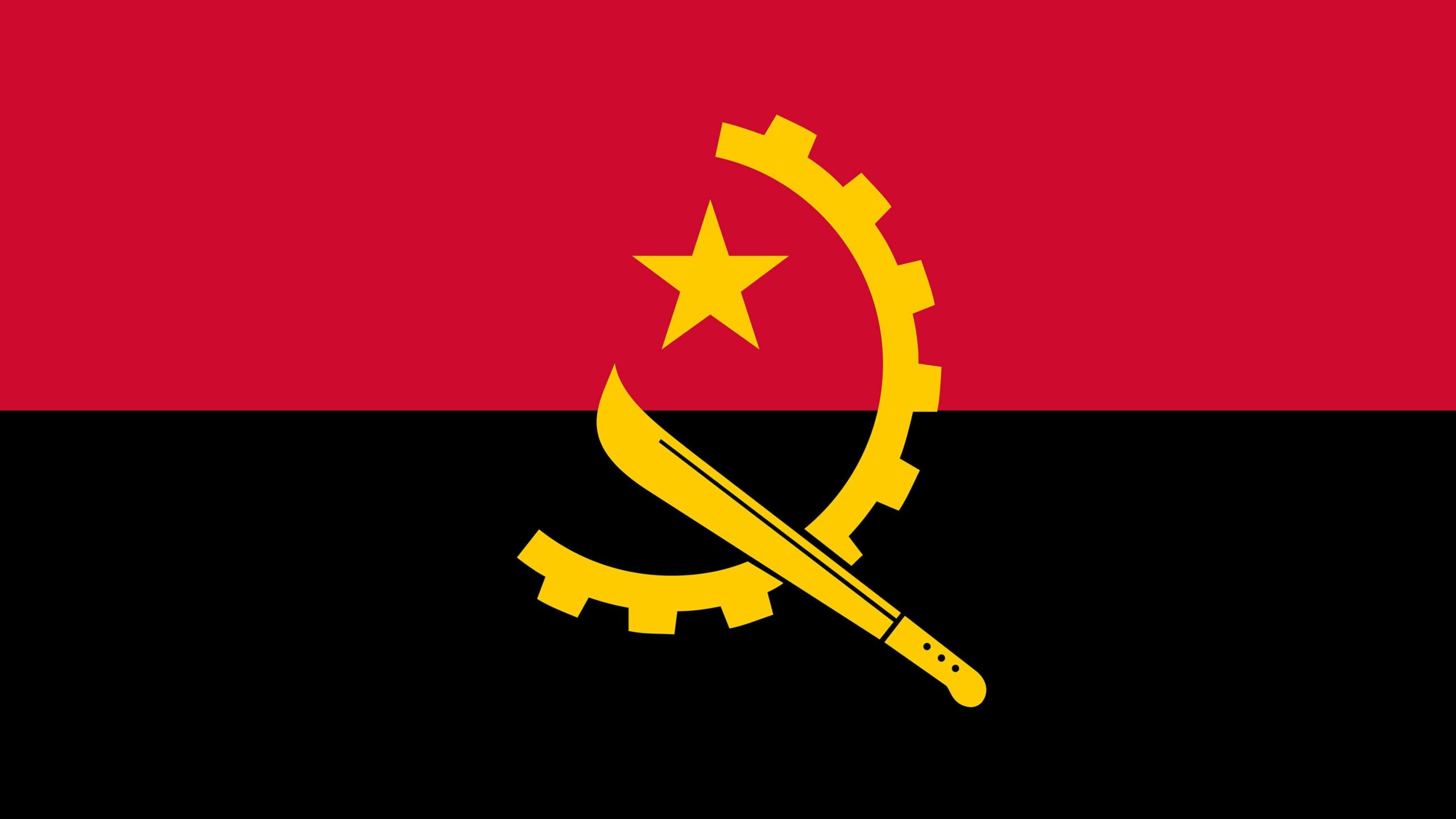 Angola Flag UHD 4K Wallpapers