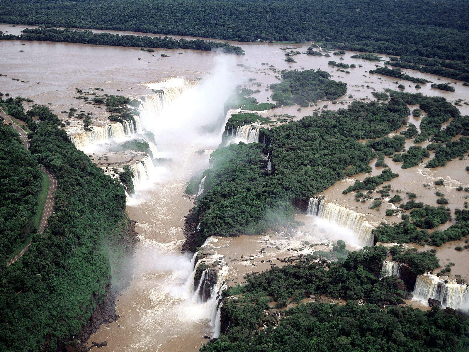 Image For > Iguazu Falls Hd Wallpapers