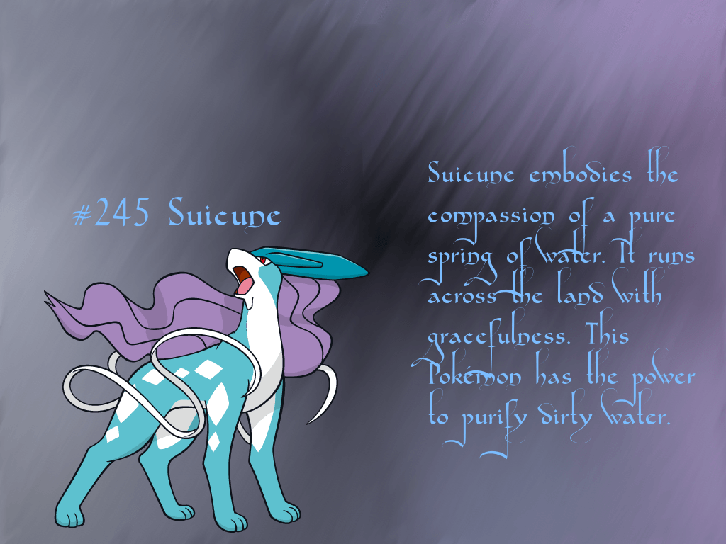 Suicune GIMP Wallpapers by Queen