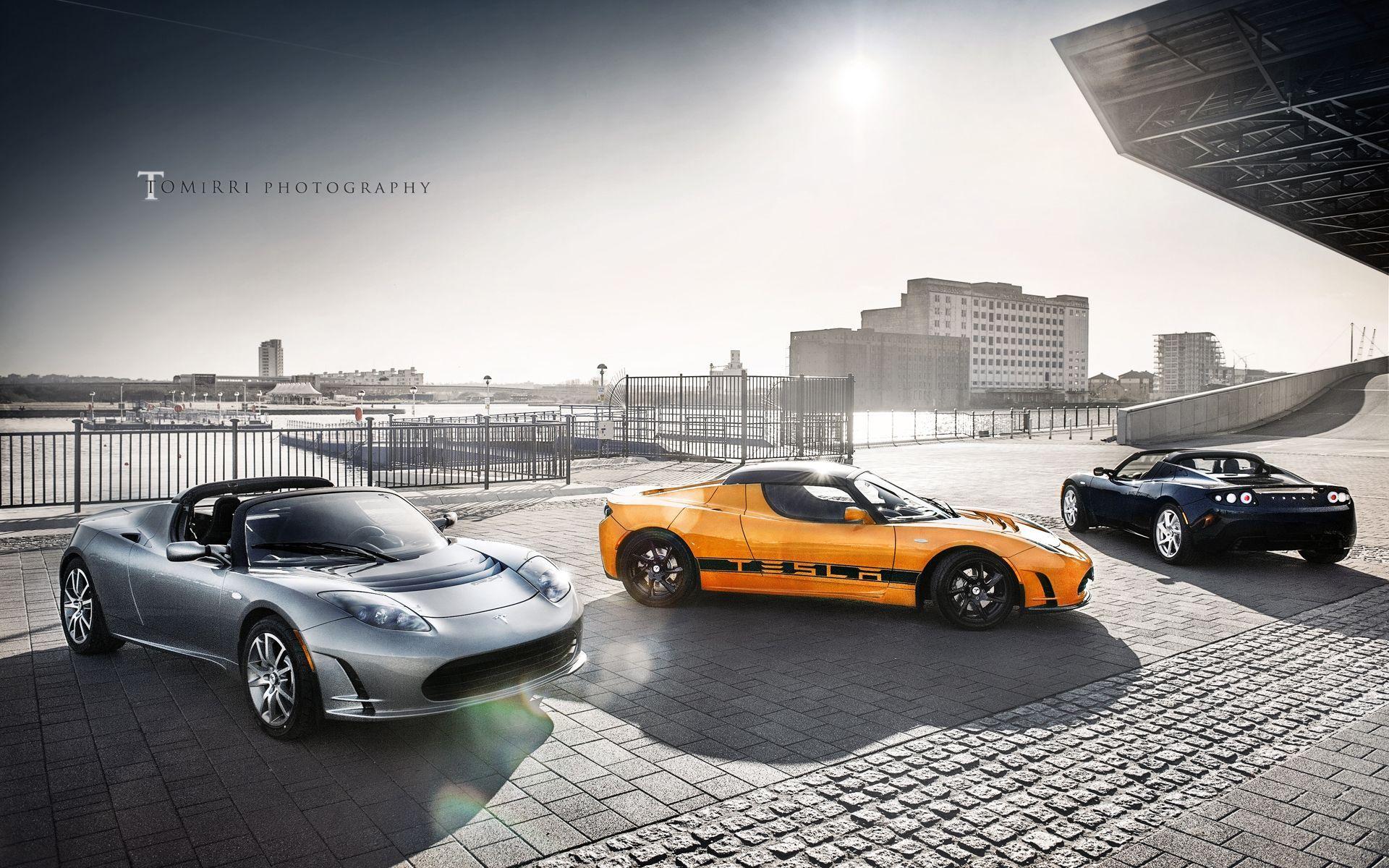 Tesla Roadster Cars Wallpapers