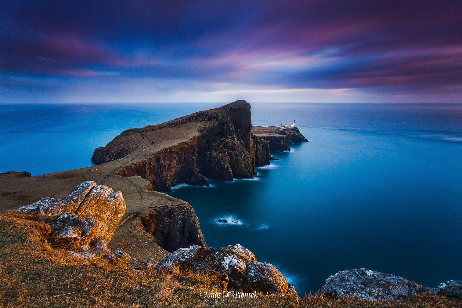 scotland neist point the inner hebrides archipelago isle of skye on