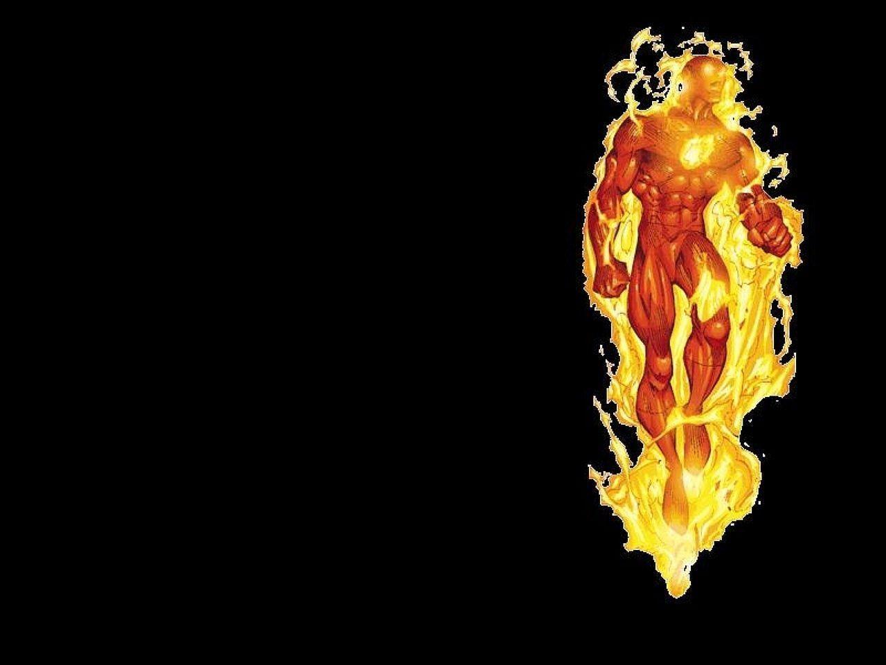 Pix For > The Human Torch Wallpapers