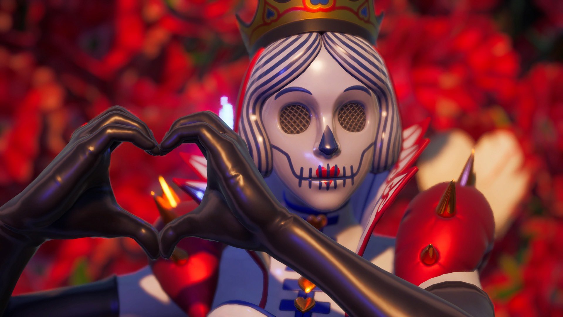 Queen of Hearts Fortnite wallpapers