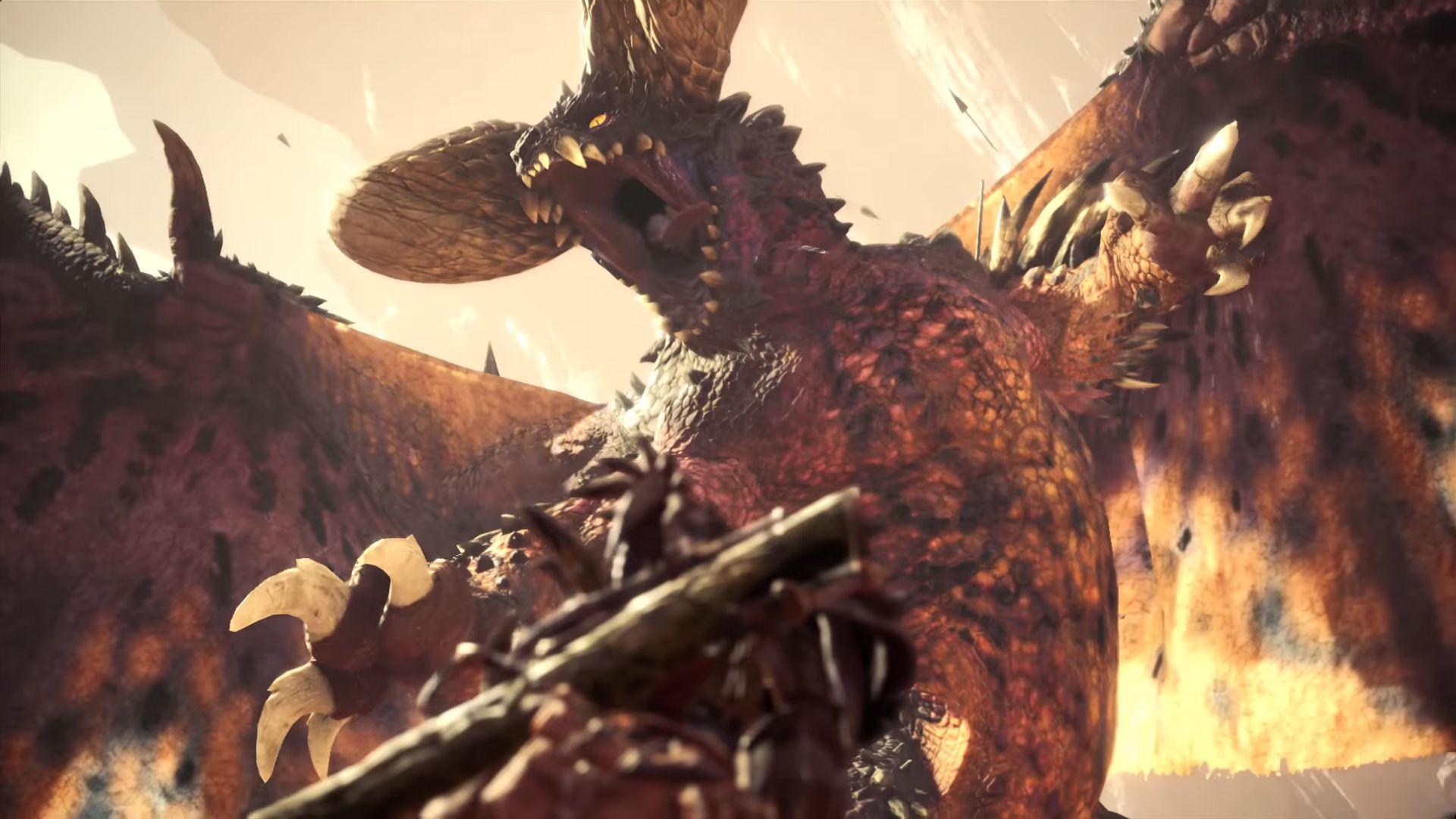 New Monster Hunter World Gameplay Video Shows Brutal Nergigante Hunt