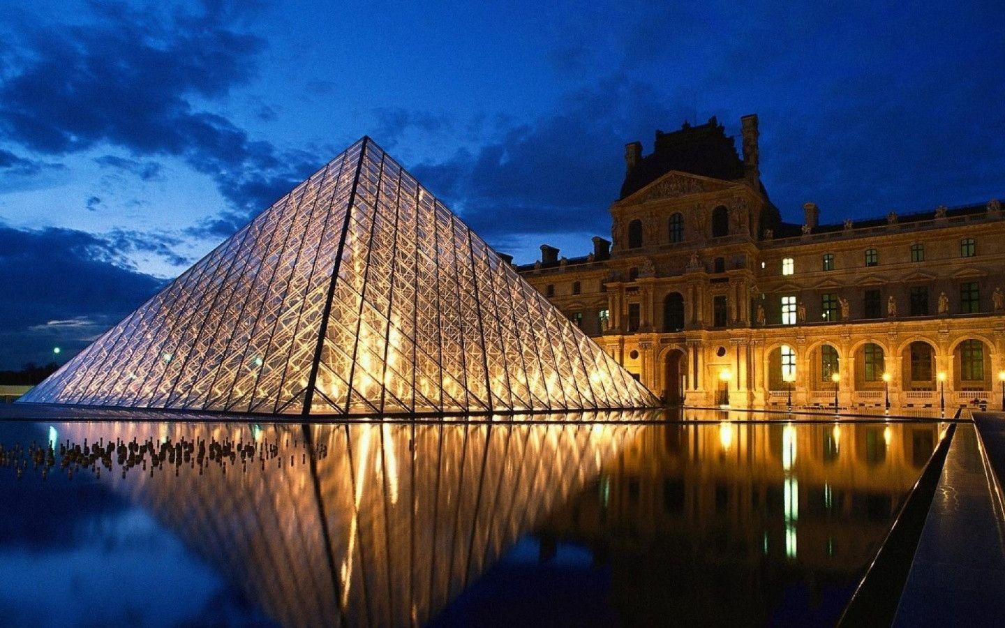 Louvre Paris desktop PC and Mac wallpapers