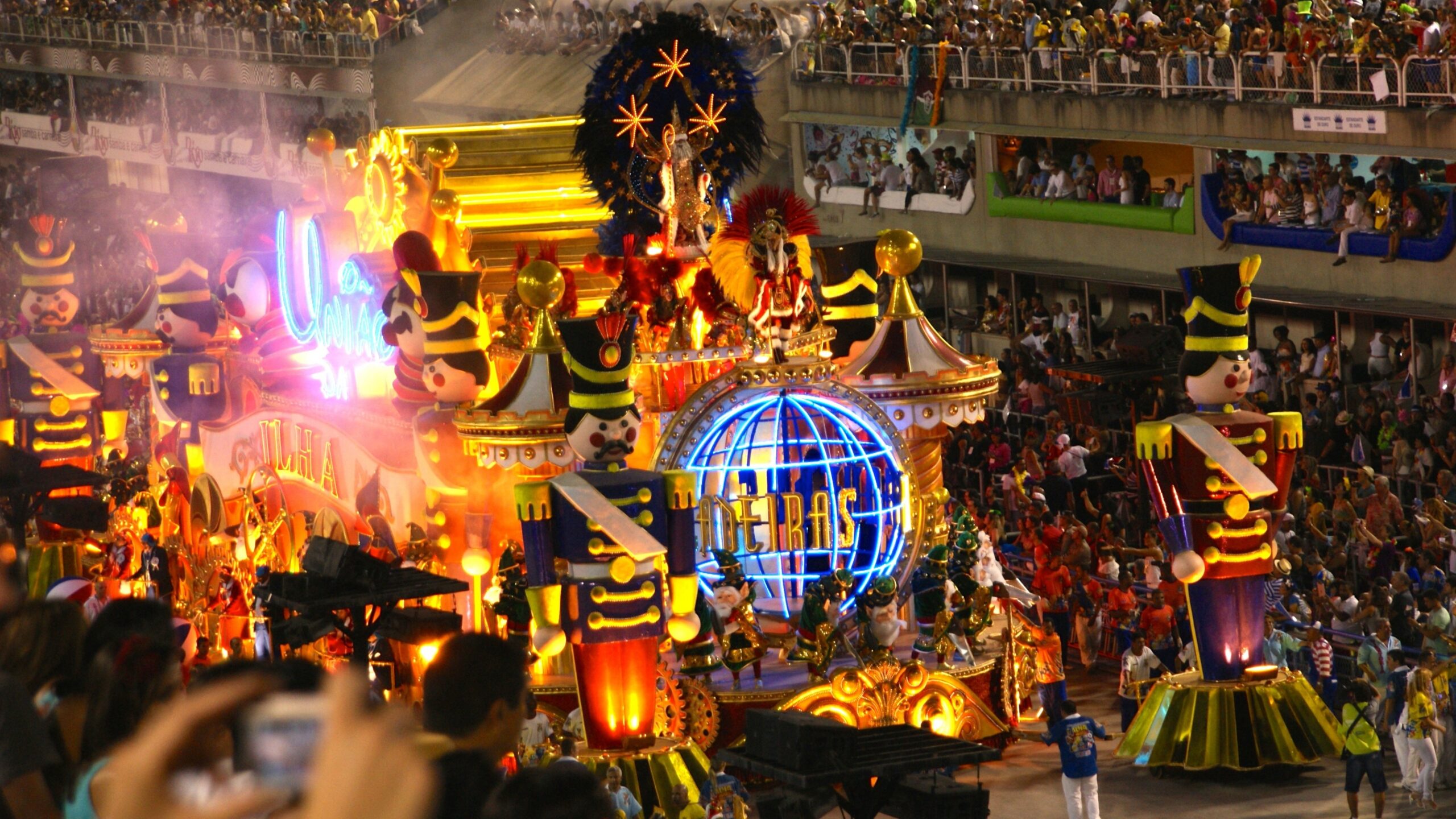 Wallpapers Rio Carnival, Rio de Janeiro, Brazil, wings, Holidays