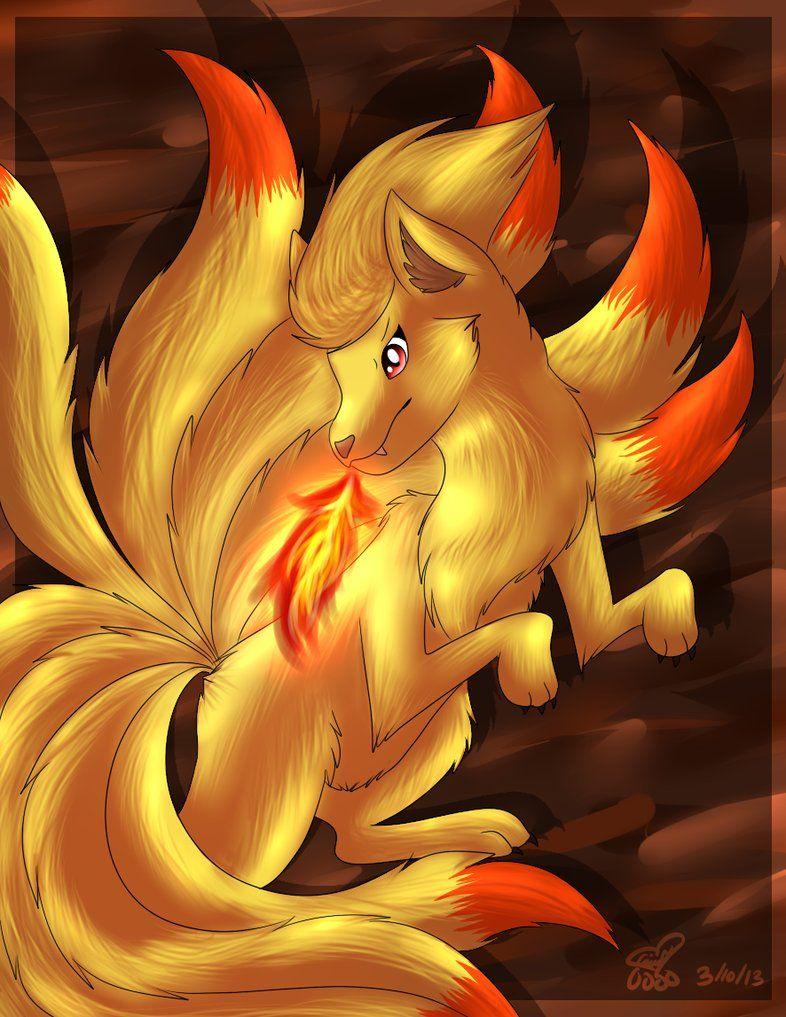 Pokemon Ninetales by Ging33rsnap