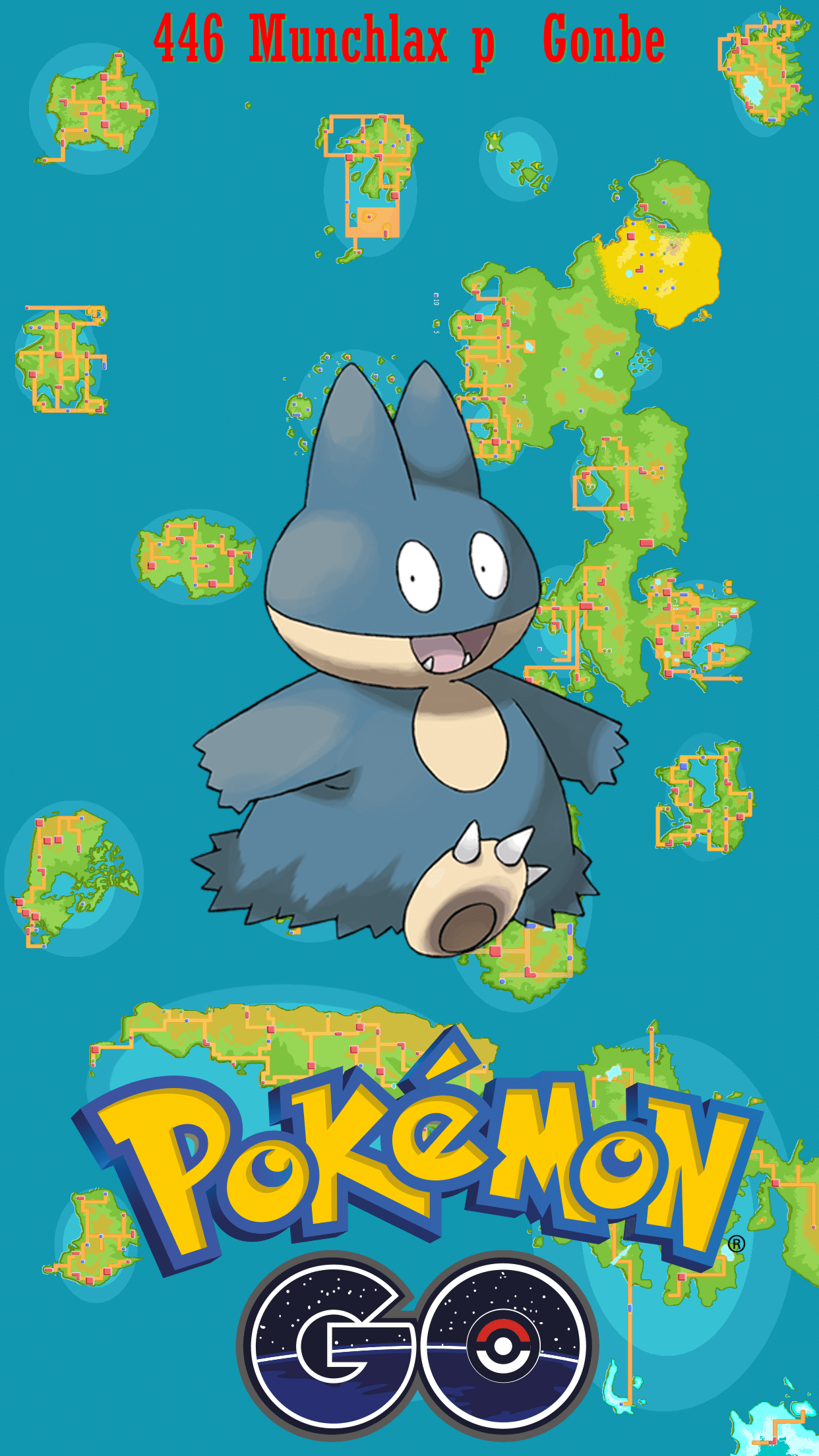 446 Street Map Munchlax p Gonbe