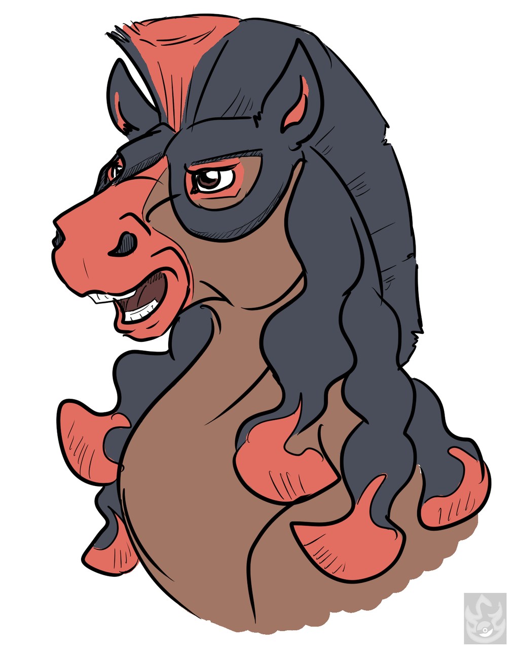 Mudsdale by StormBlaze