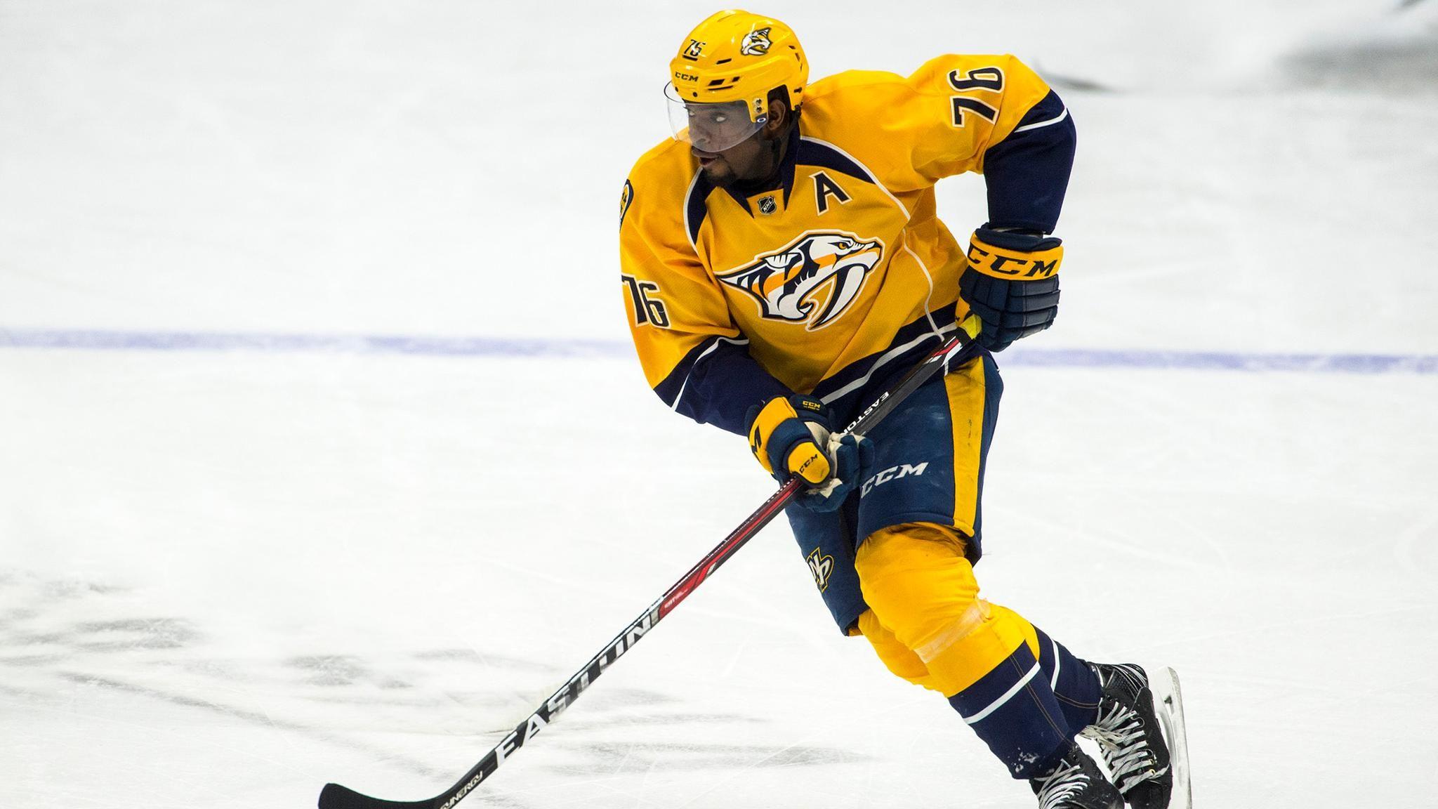 P.K. Subban of Predators making progress in recovery