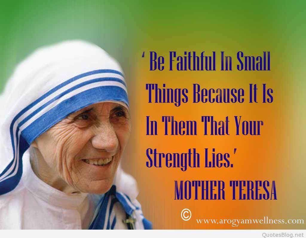 Inspirational Mother Theresa Quotes Wallpapers and image