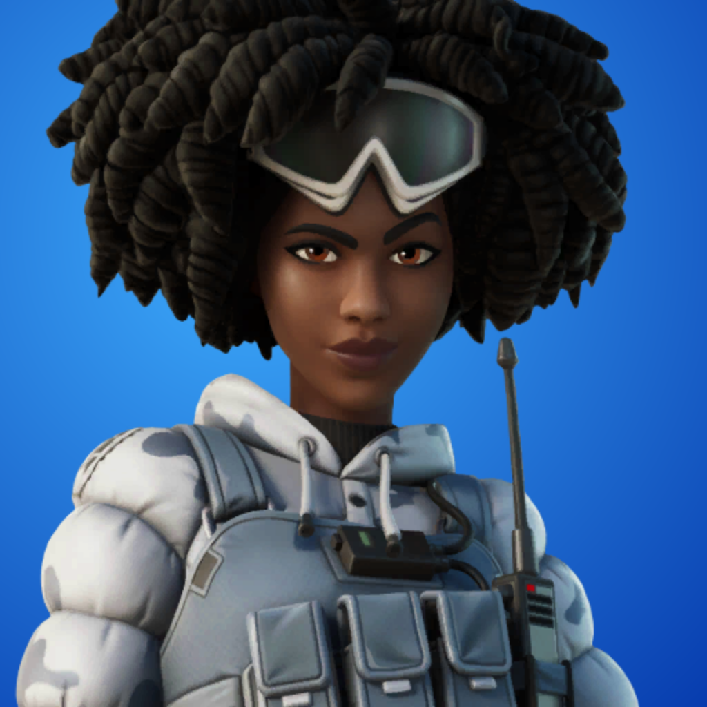 Fortnite Snow Stealth Slone Skin