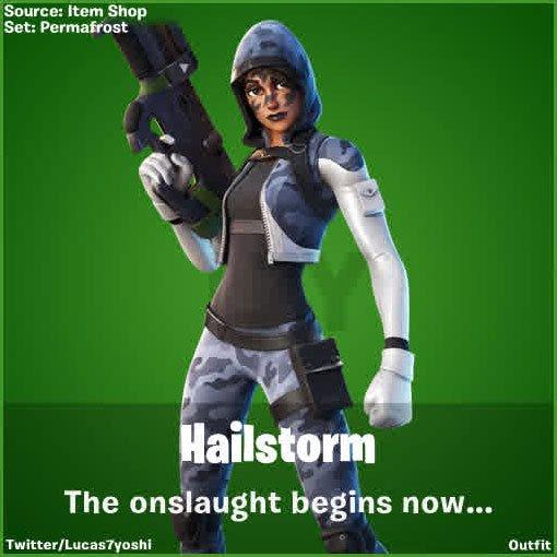 Hailstorm Fortnite wallpapers