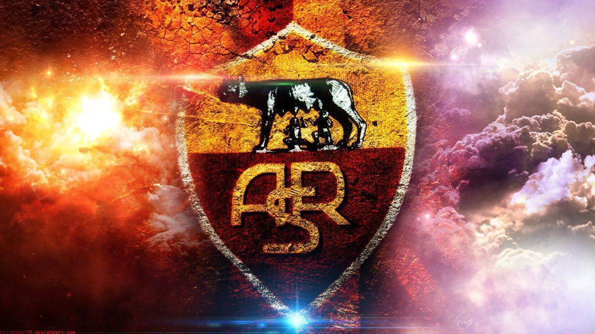 A.S. Roma Cloud Wallpapers by Belthazor78