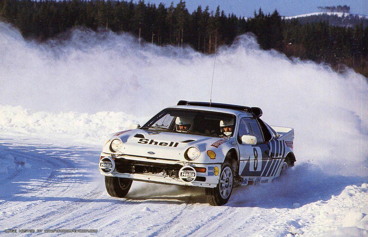 Ford RS 200 Man oh MAN! This looks like a good time!