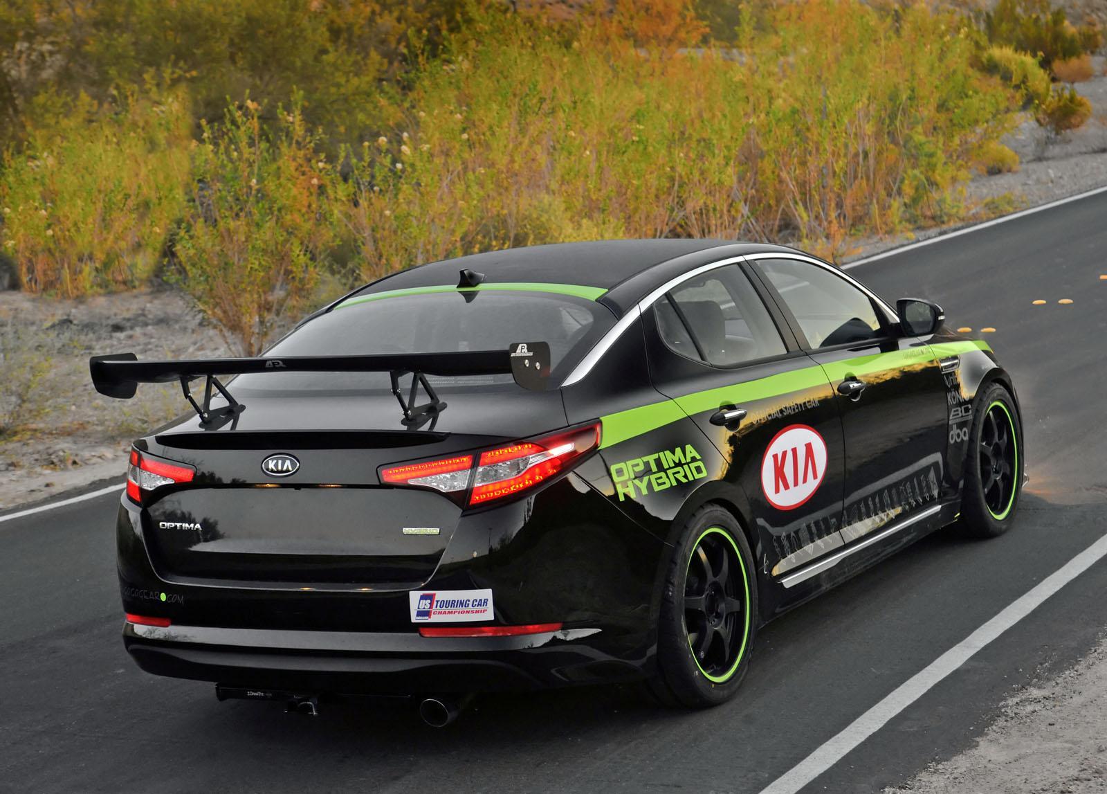 USTCC KIA Optima Hybrid Pace Car wallpapers