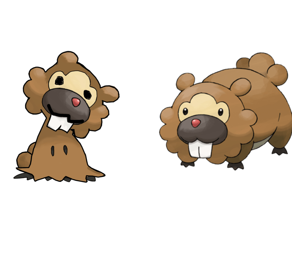 Mimikyu Bidoof by PuddleToast