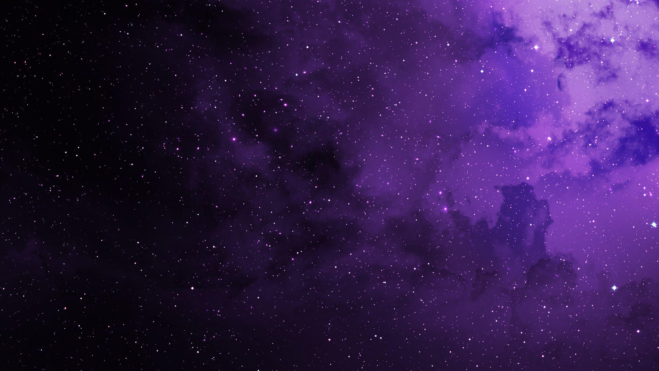 Wallpapers Stars, Purple, Cosmos, HD, Space,