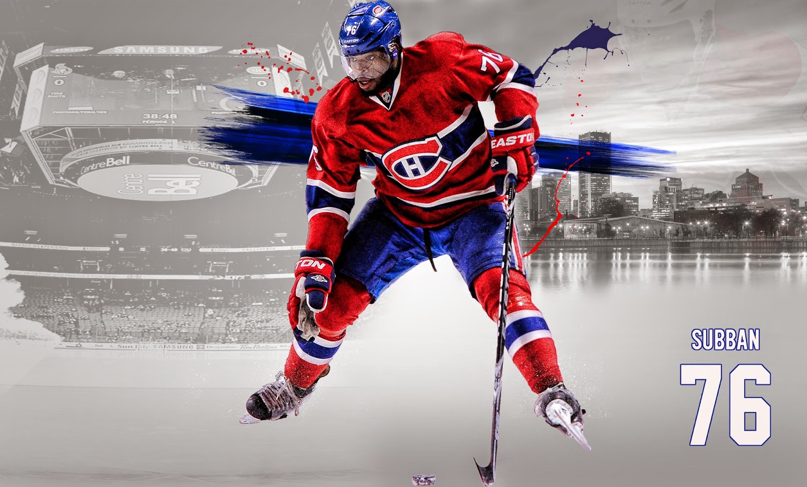 pk subban wallpaper,hockey,ice hockey,stick and ball games,bandy,ice hockey equipment