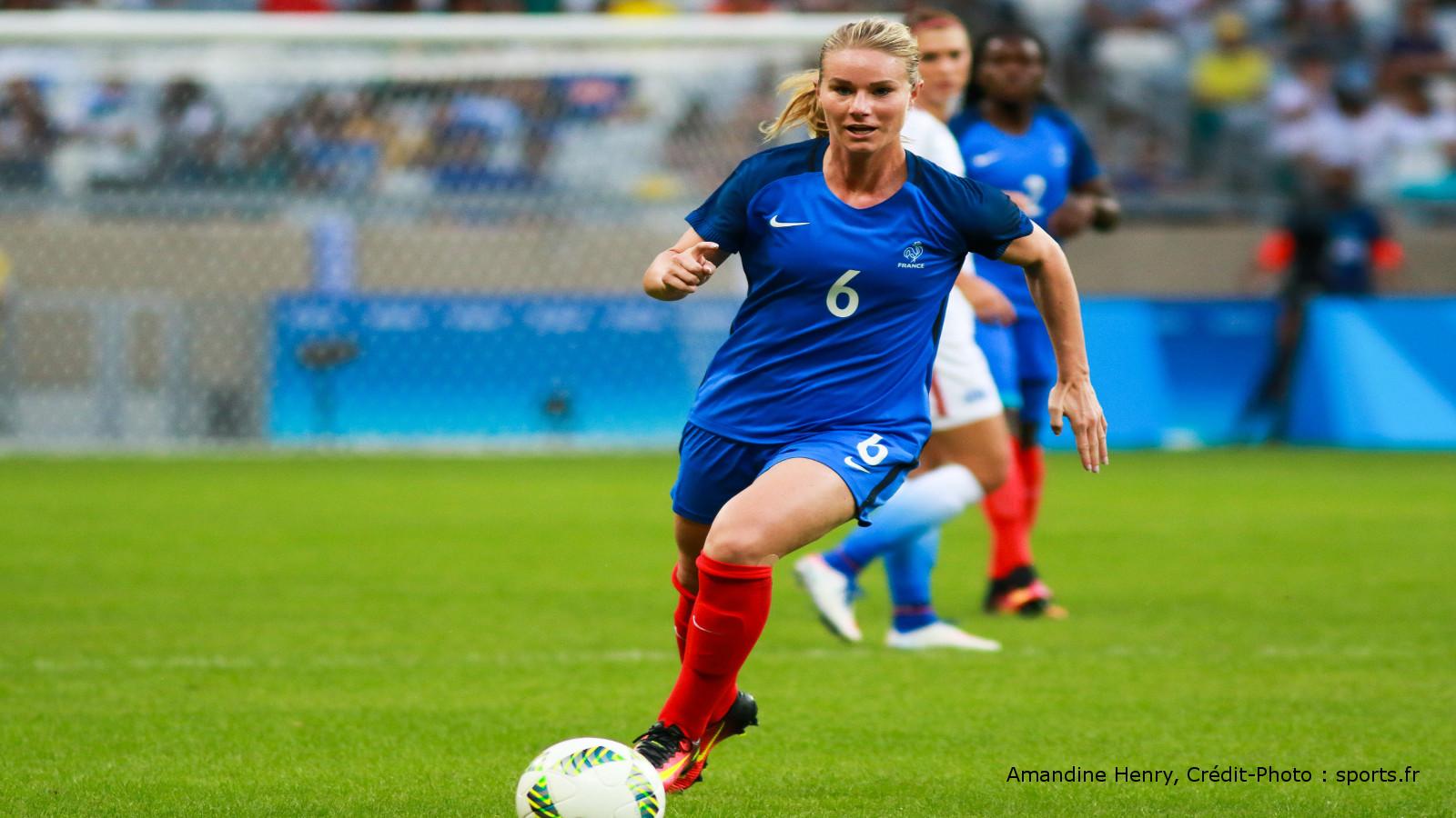 FOOTBALL EDF : Six semaines d’arrêt pour Amandine Henry