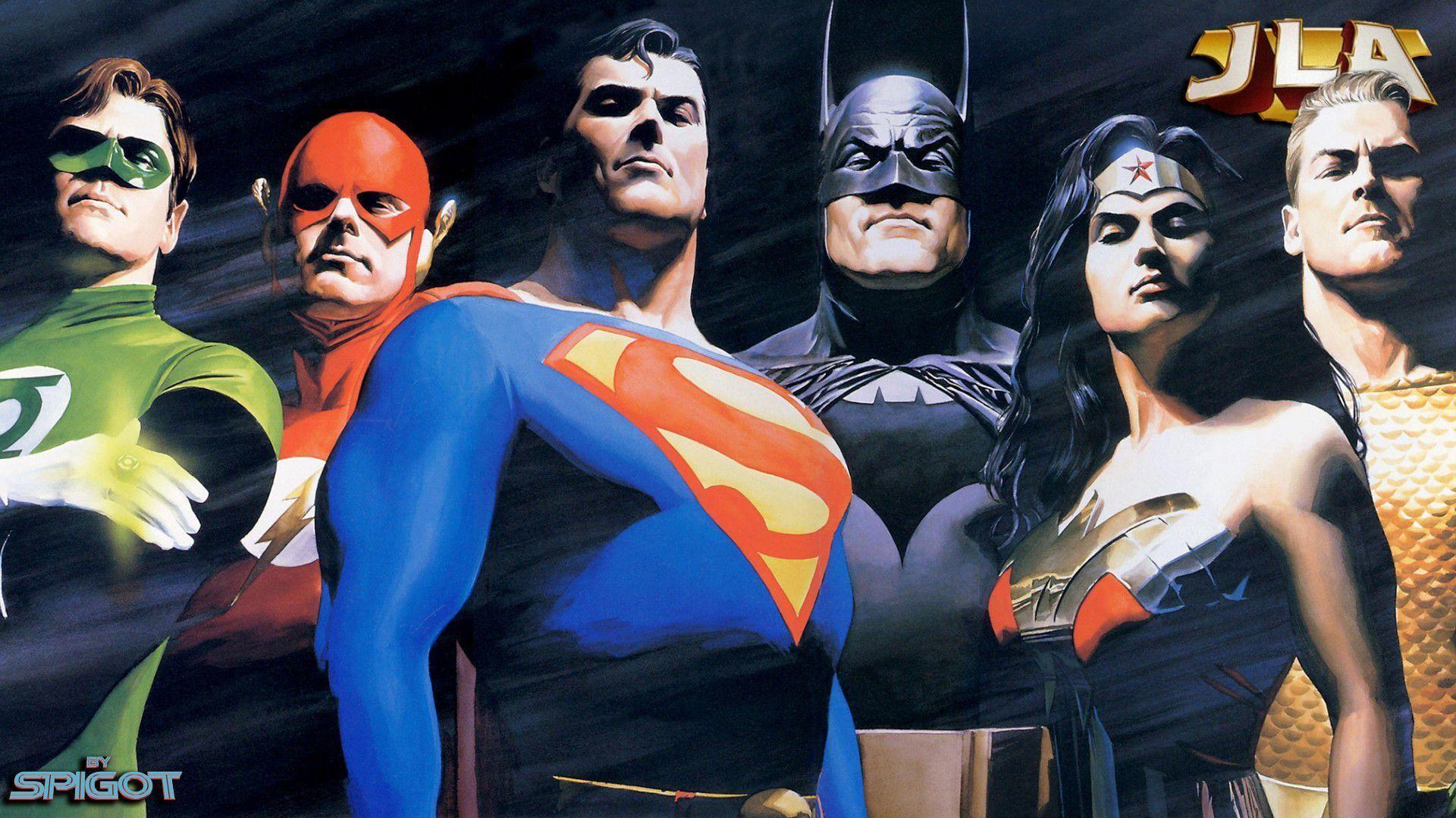 Wallpapers For > Justice League Wallpapers Hd Alex Ross