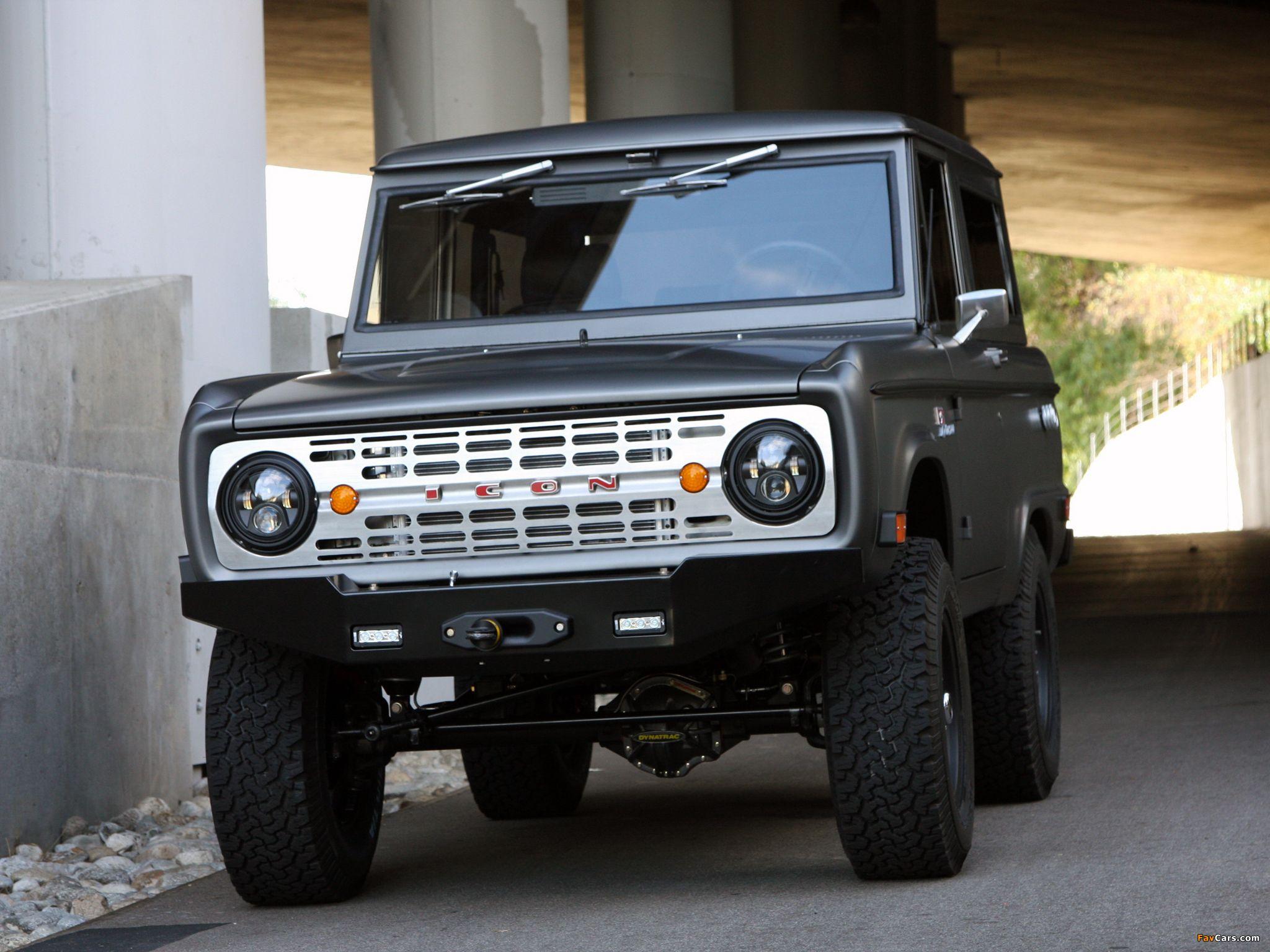 ICON Ford Bronco 2011 wallpapers