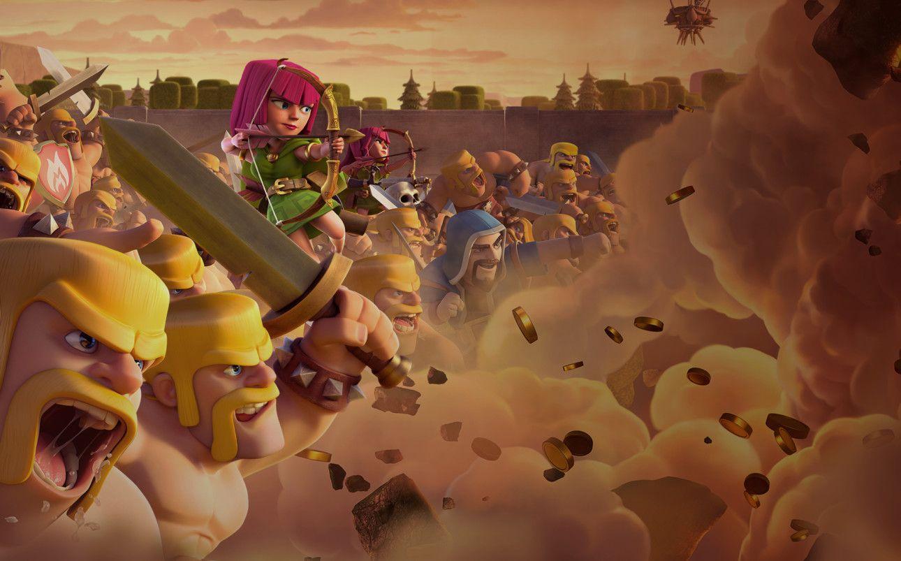 Clash of Clans iOS and Android Mobile Strategy War Game