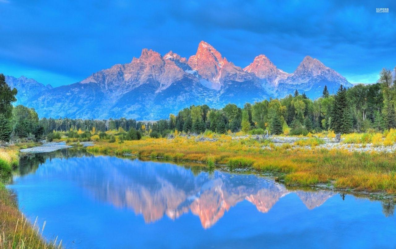 Pretty Grand Teton Wyoming wallpapers