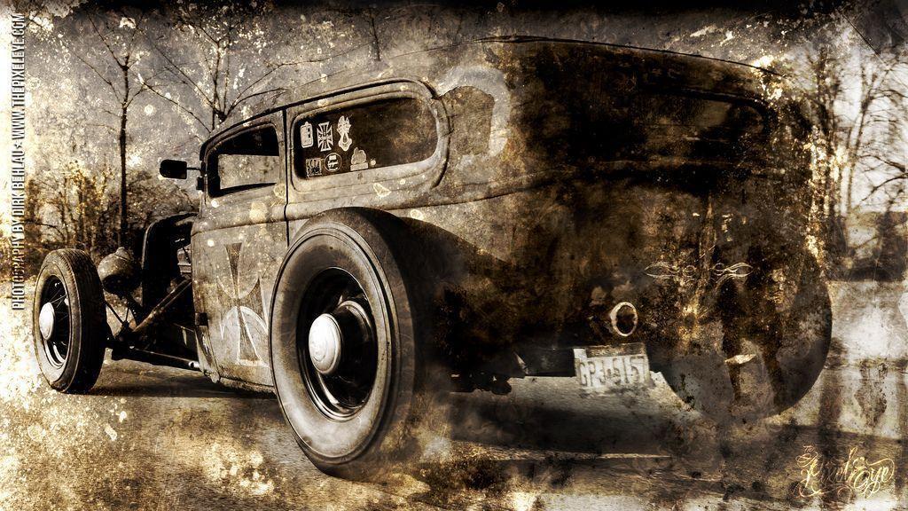 Hd Wallpapers Rat Rod Wheels 640 X 426 52 Kb