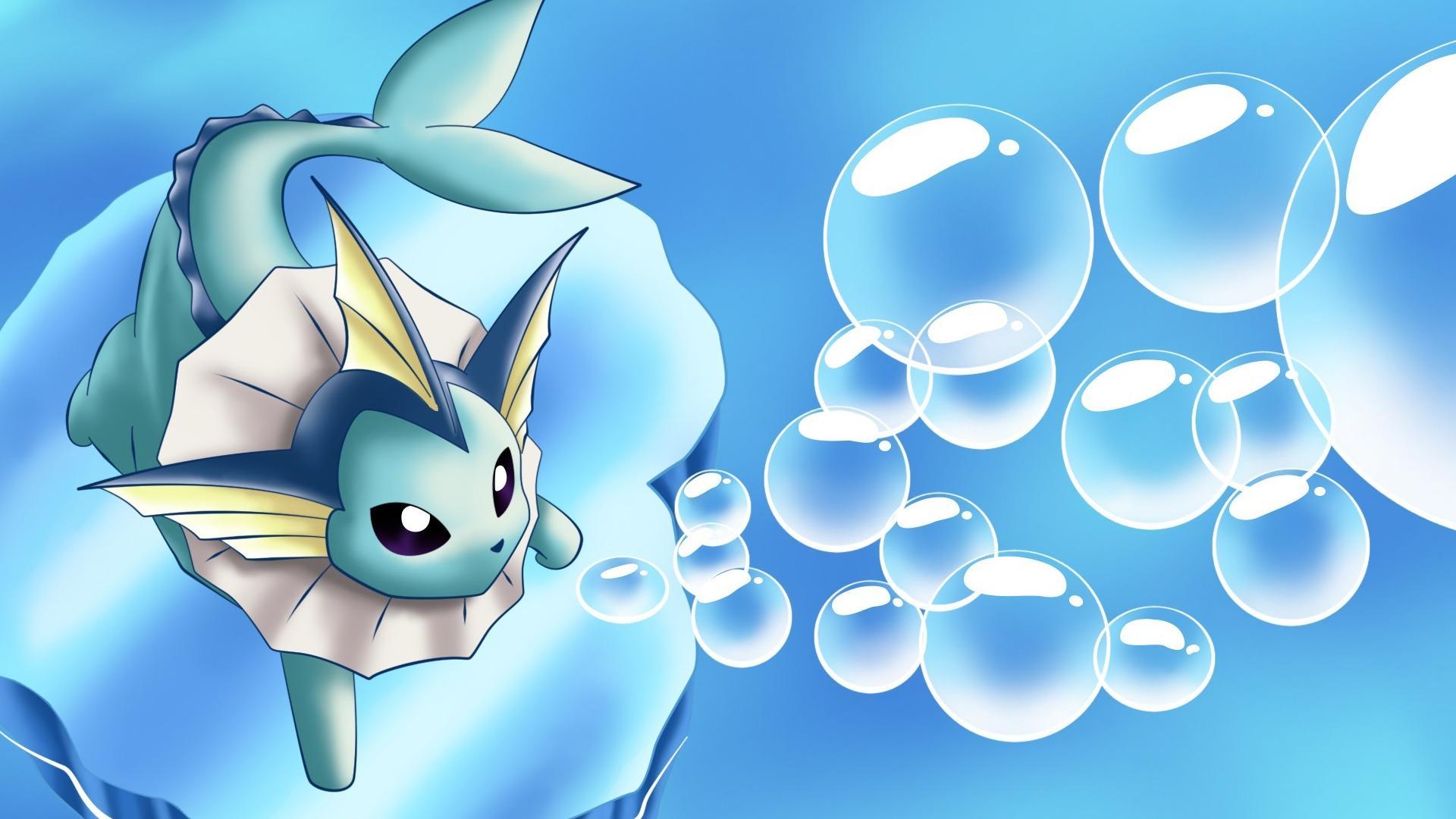 Nintendo water pokemon video games vaporeon serie wallpapers