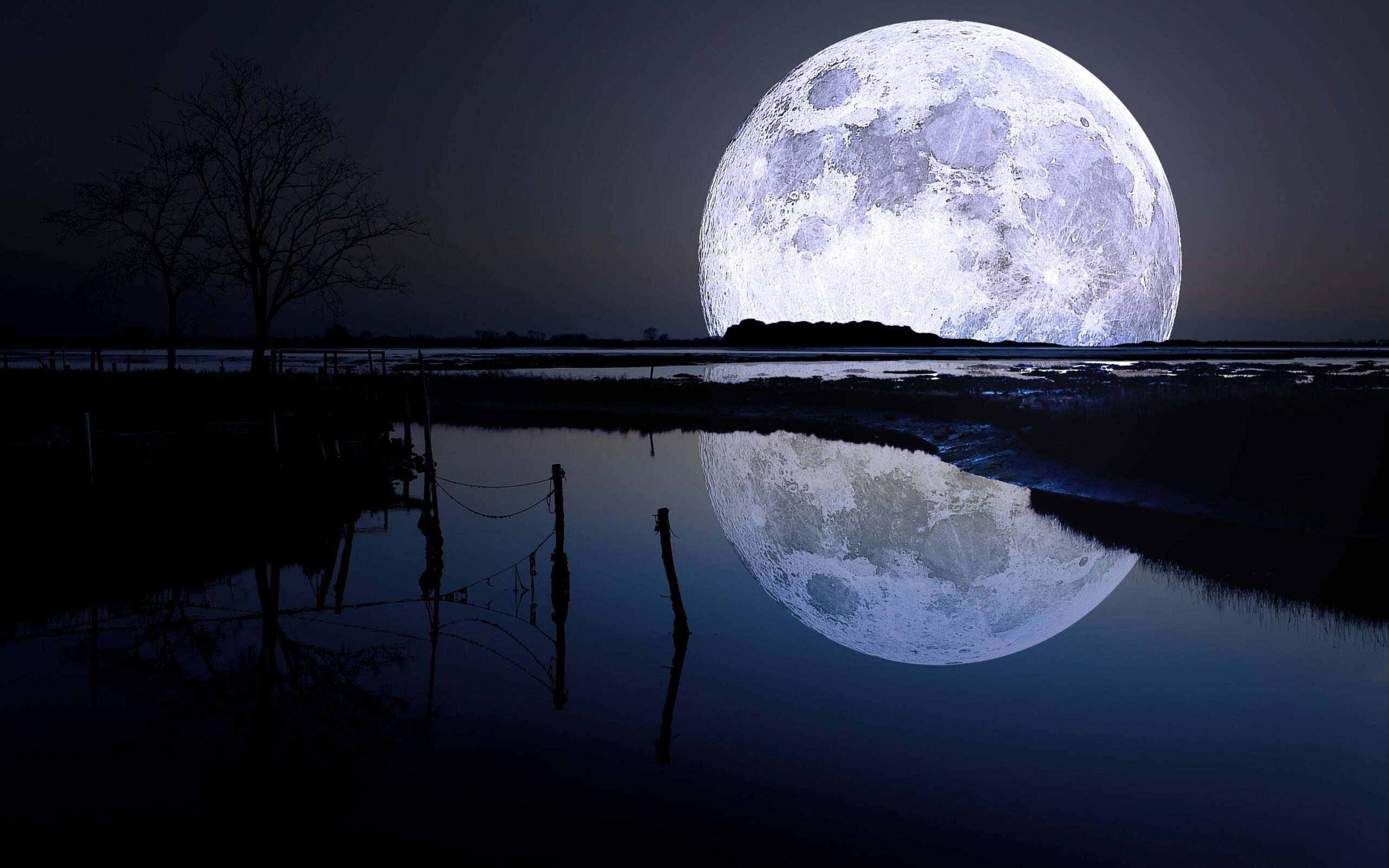 Wallpapers For > Full Moon Wallpapers Desktop