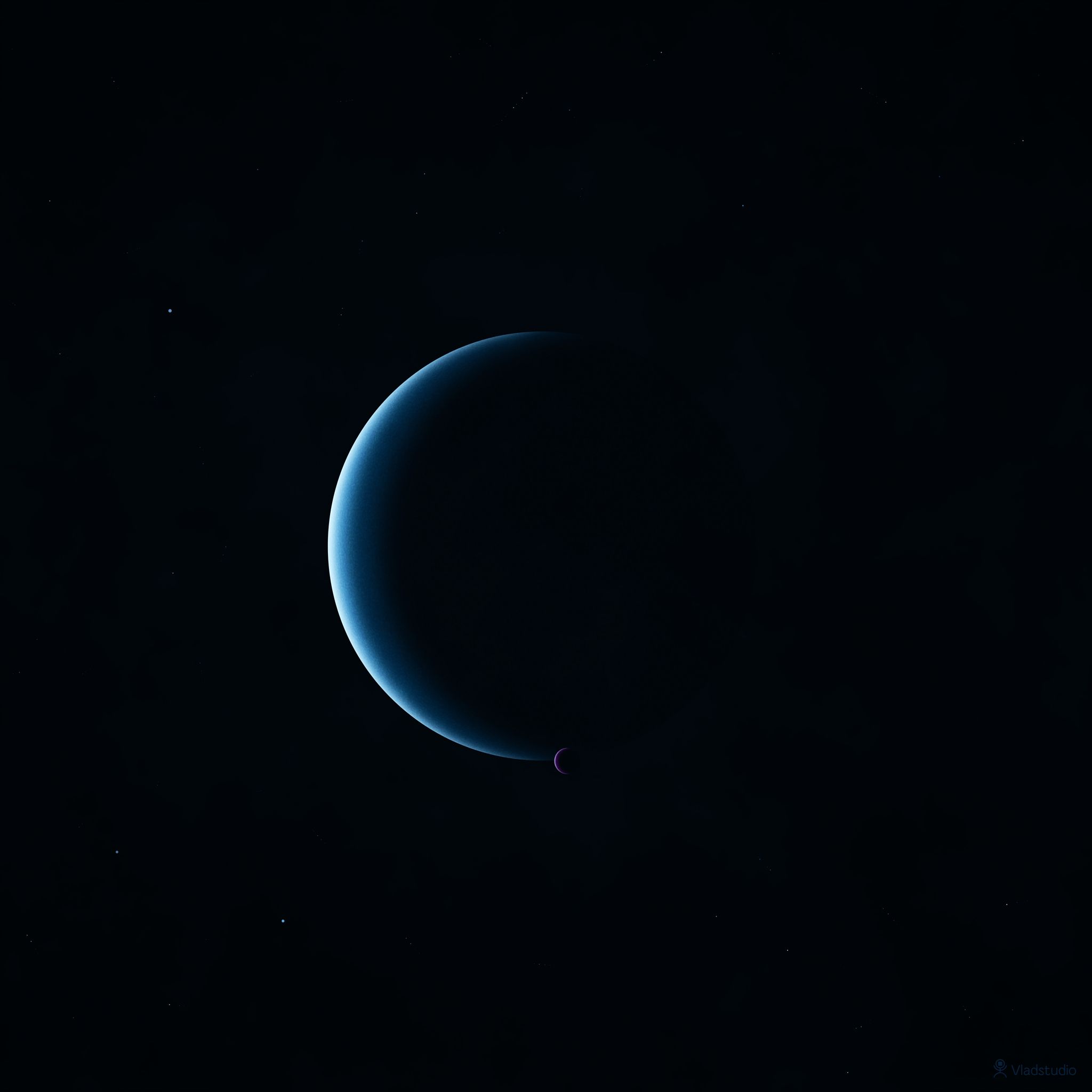 Neptune And Triton iPad Air Wallpapers Download