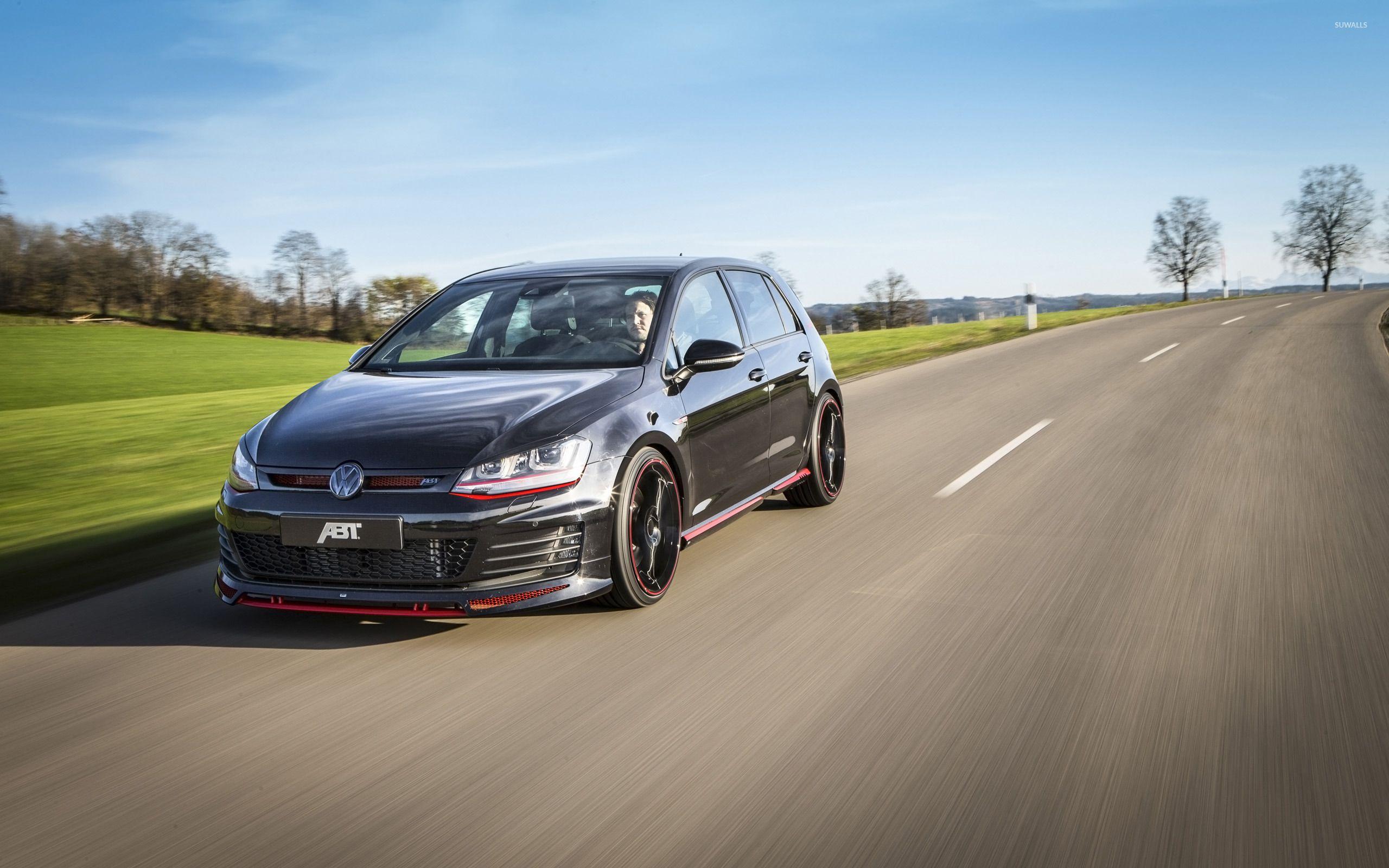 ABT Volkswagen Golf Mk7 VS4 on the road wallpapers