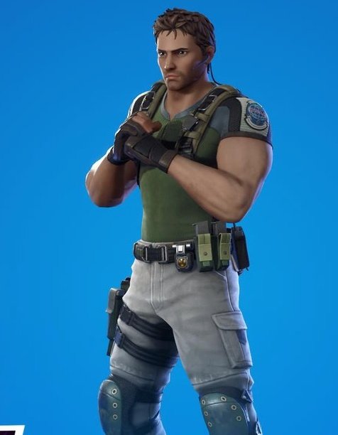 Chris Redfield Fortnite wallpapers