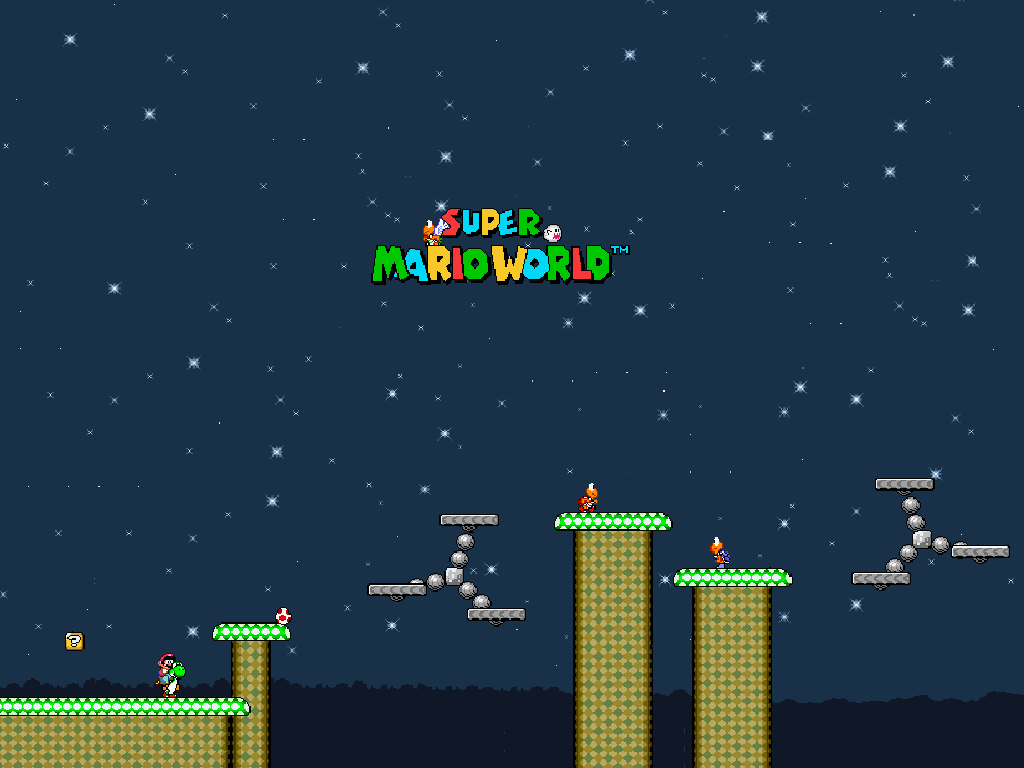 super mario world star world 4 by tarellex