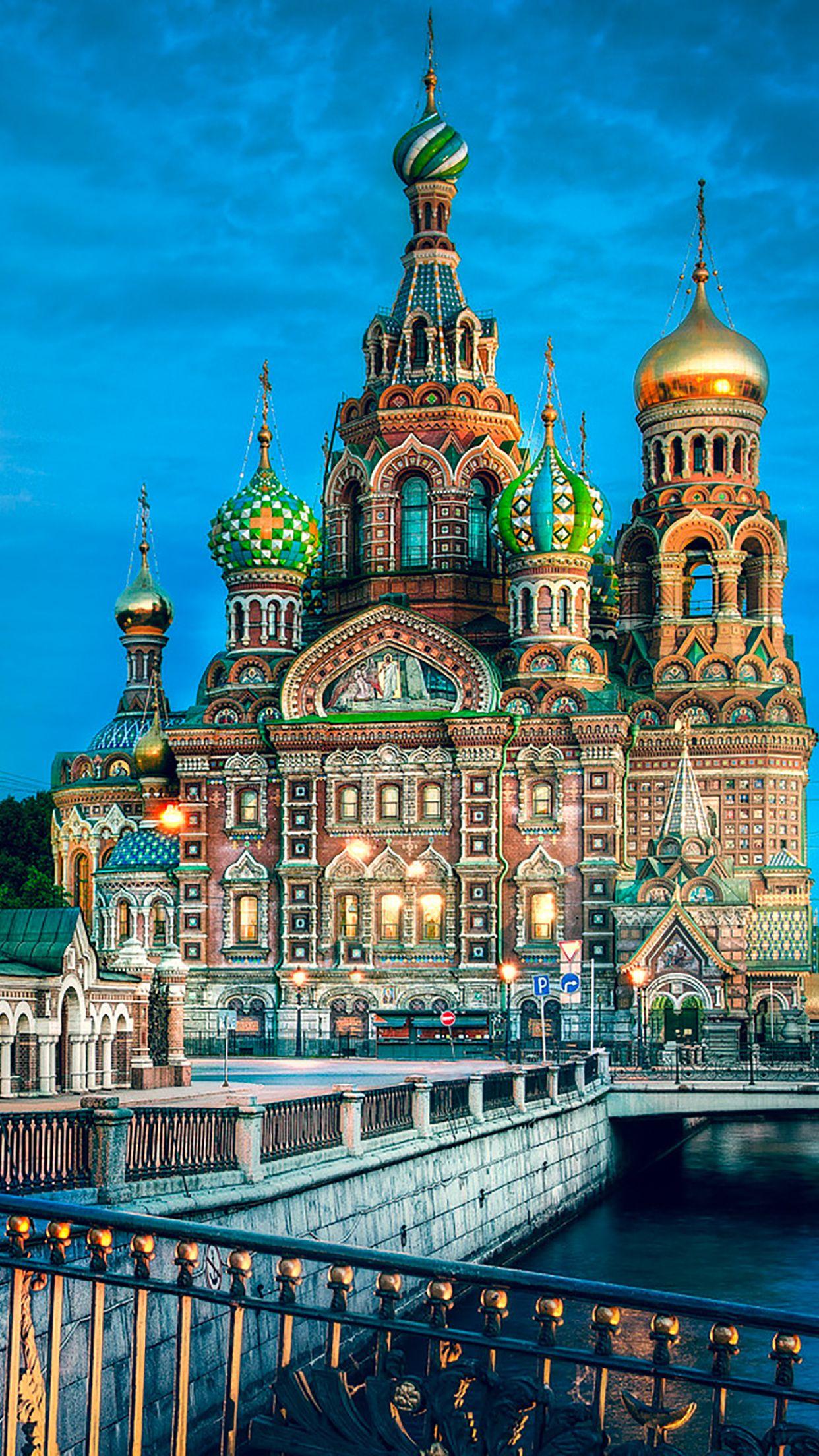 Russian Church Wallpapers for iPhone X, 8, 7, 6