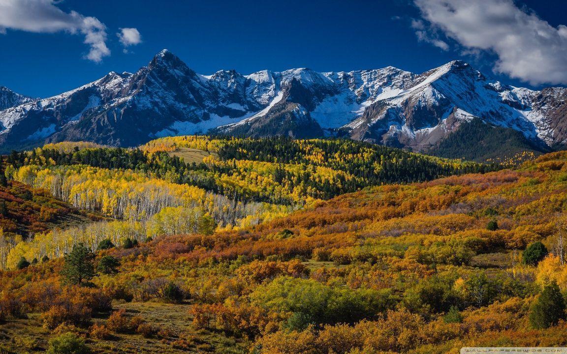 Mountain Landscape In Aspen, Colorado HD desktop wallpapers : High