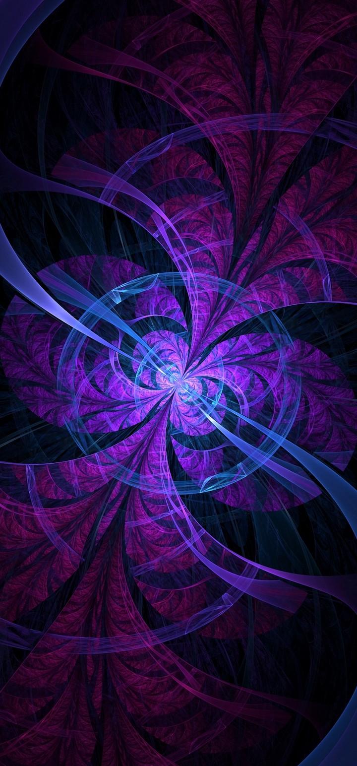 Fractal Lines Circles Wallpapers