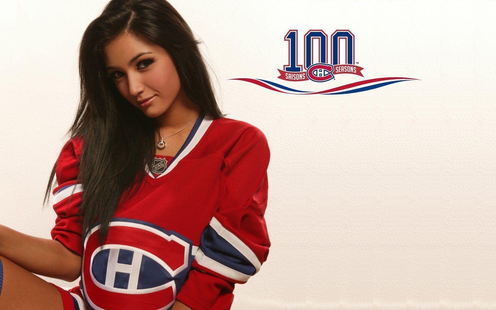 Montreal Canadiens Girl HD Wallpapers