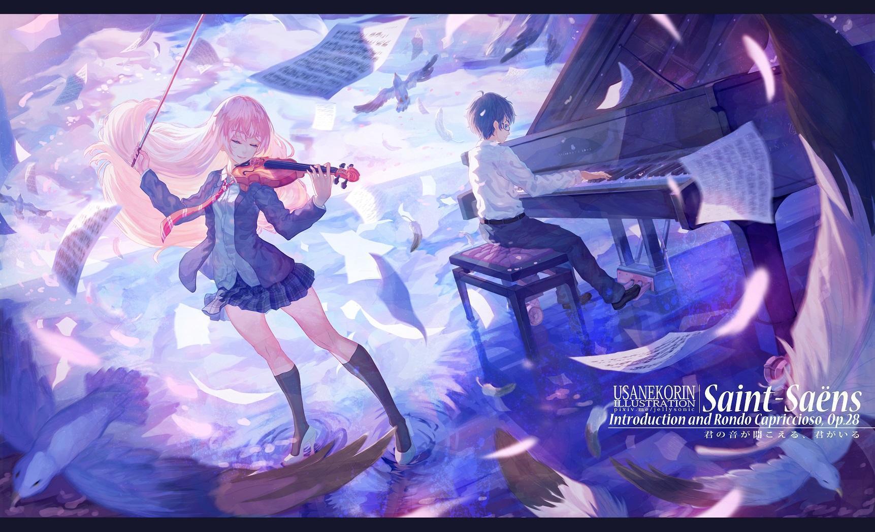 Your Lie In April Wallpapers HD Download