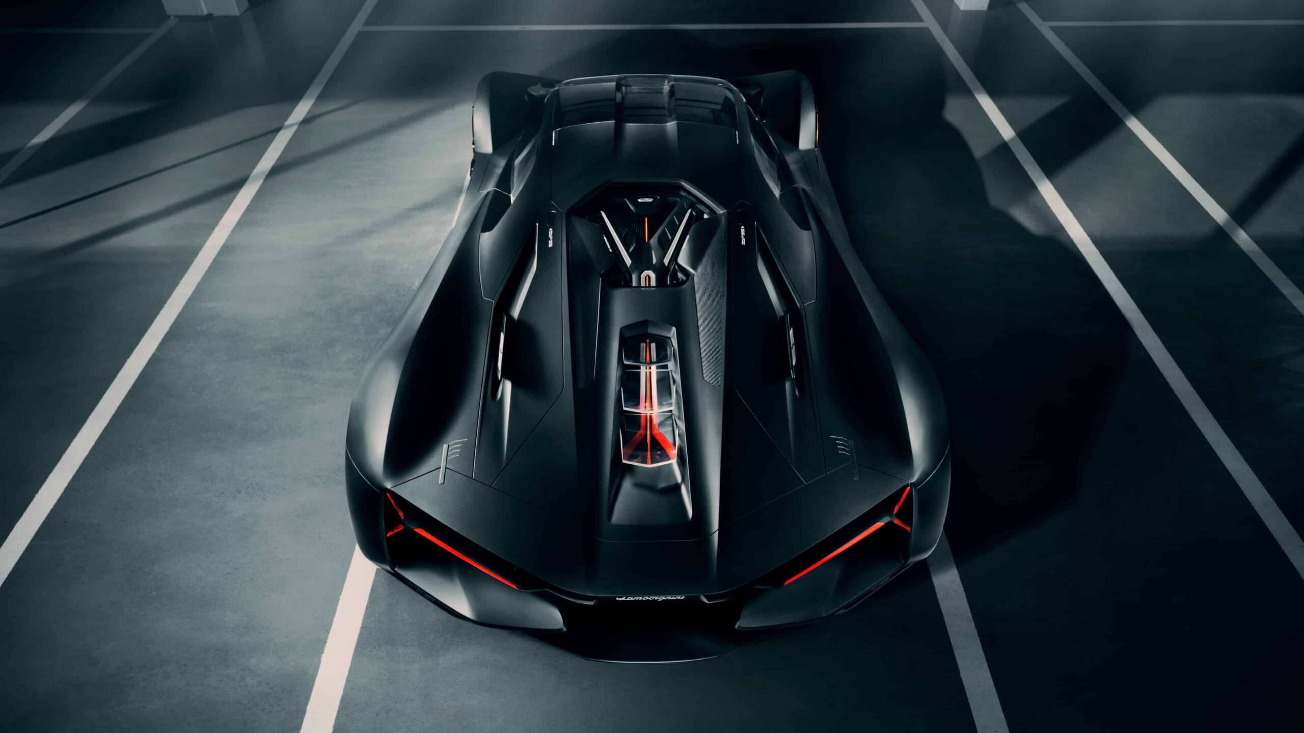 Lamborghini Terzo Millennio Back UHD 4K Wallpapers