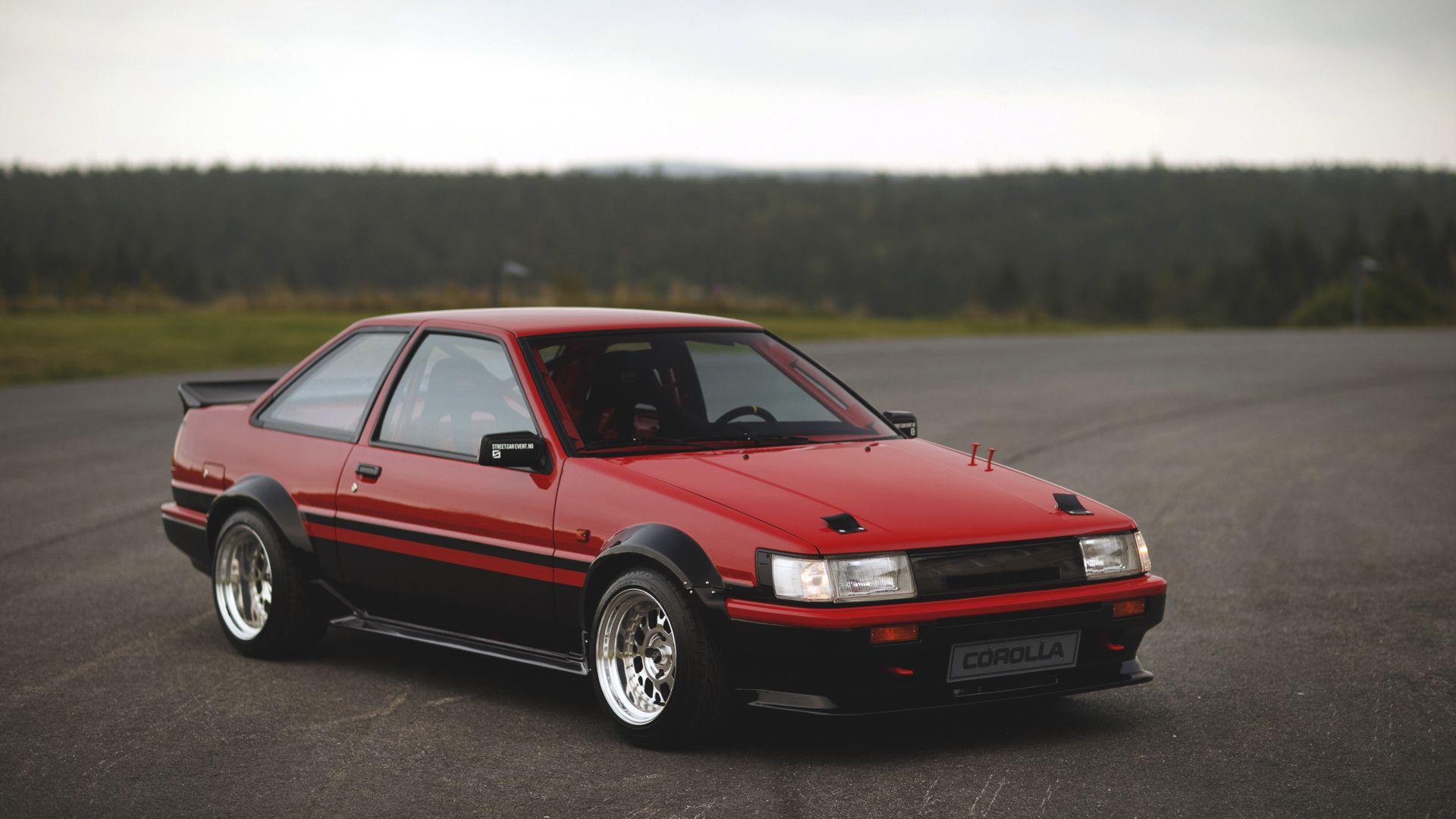 Download Wallpapers toyota, corolla, ae86, Toyota, Corolla, section